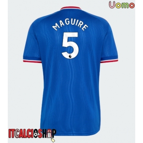 Manchester United Harry Maguire #5 Seconda Maglia 2026-27 Manica Corta Manchester United Harry Maguire #5 Seconda Maglia 2026-27 Manica Corta
